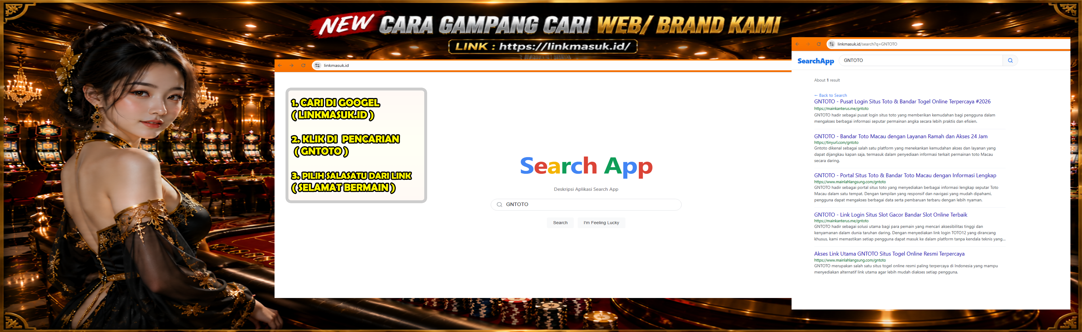NEW CARA GAMPANG CARI WEB/ BRAND KAMI